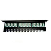 Patch-panel 19" DIGITUS DN-91524U-EC 24xRJ45 U/UTP k.5e 1U black guide