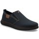 Men's navy blue slip-on shoes Rieker 10452-14