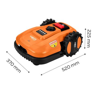 2. NEO tools 04-621 lawn mower