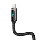 5. Baseus Display Fast Charging Data USB-A / USB-C 66W 1 m cable - black