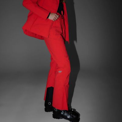 13. Women's ski pants 4F FNK F0944 red 4FWAW25TFTRF0944 62S