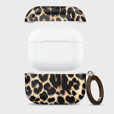 5. Tech-Protect Lamano case for AirPods Pro 3 - black and brown