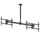 2. Ceiling mount for two Maclean TVs, max. load 2x40kg, 34-60", max VESA 600x400, MC-111 B