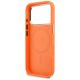 7. Guess Peony Hot Stamp MagSafe Case for iPhone 17 Pro Max - Orange