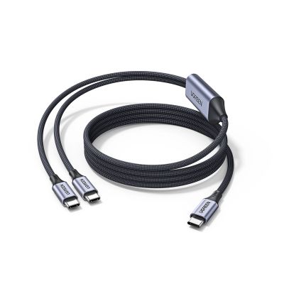 2. Ugreen 2in1 USB-C Cable - 2xUSB-C PD 140W 2m - Black