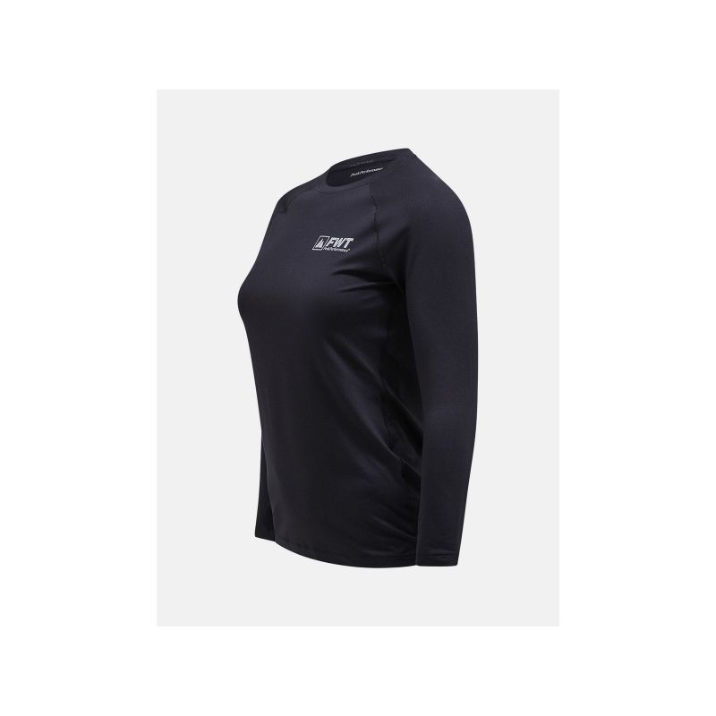6. Peak Performance W FWT Spirit Crew Sweatshirt Black