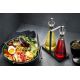 8. GEFU X-PLOSION Oil/Vinegar Dispenser 0.25 l Glass, Silicone, Stainless Steel Transparent