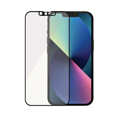 3. PanzerGlass E2E Anti-Bluelight Tempered Glass for iPhone 13 / 13 Pro Case Friendly AntiBacterial MicroFracture - Black