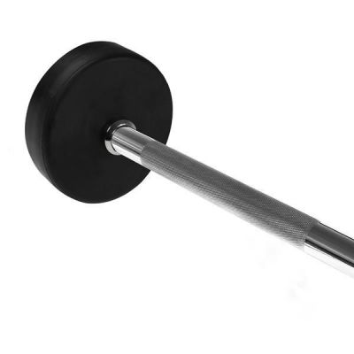 4. Rubber-coated fixed barbell/bar 35 kg HMS GSG35