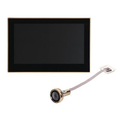EZVIZ HP2 Wi-Fi Video Doorbell (2 MP), gold