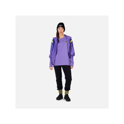 4. Unisex T-shirt ROSSIGNOL SUPER LS TEE purple