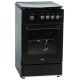 10. Gas cooker MPM-56-KGF-21/B black 50 cm, 4 burners Sabaf