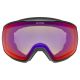 2. Uvex 5501922130 Winter Sports Goggles Black Unisex Mirrored Spherical Lens