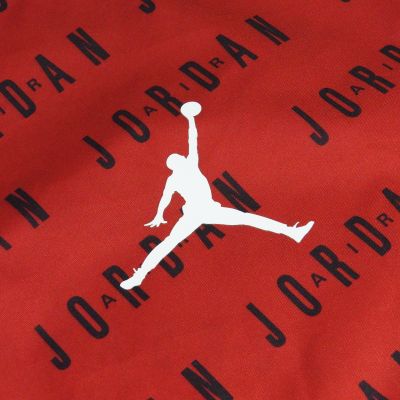 3. Nike Air Jordan Gym Sack Bag Playoffs Red/Black - 9A0745-R78