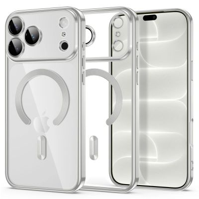 Tech-Protect MagFlex case for iPhone 18 Pro / 17 Pro - silver