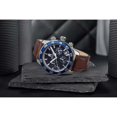 3. Tommy Hilfiger Men's Watch TH85 Chronograph 1792163 + BOX