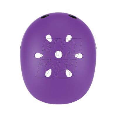 6. Helmet Globber Violet Jr 505-104