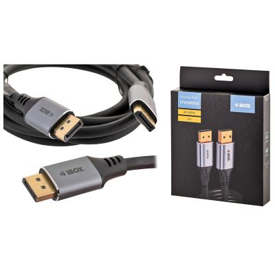 2. DisplayPort cable 4k60Hz gold plug 3m