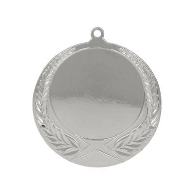 Silver General Medal with Space for a 50 mm Emblem – Steel Medal