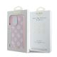 8. Guess Peony Script Logo MagSafe Case for iPhone 16 Pro - Pink
