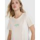 3. Women's regular printed T-shirt 4F 4FRSS25TTSHF2786-11S