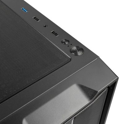 7. Kolink Inspire K12 ARGB Midi-Tower Case - Black
