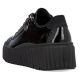 34. Rieker W N2501-00 black wedge shoes