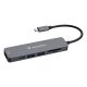 Verbatim 32156 USB 3.2 Gen 1 (3.1 Gen 1) Type-C Hubs and Hubs 5000 Mbit/s Gray
