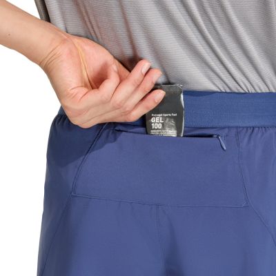 5. adidas Running Essentials Men's Shorts Blue JZ7767