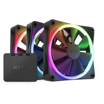 2. NZXT F120RGB 3-FAN SET + CONTROLLER (BLACK)