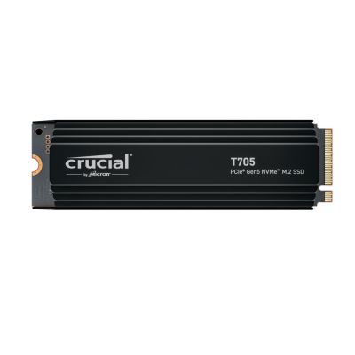 M.2 4TB SSD Crucial T705 NVMe PCIe 5.0 x 4 with Heatsink