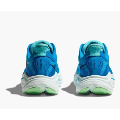 4. Hoka M Clifton 10 Men's Running Shoes Low Top Blue (1162030-HSK)