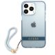 3. Guess GUHCP13LHTSGSB iPhone 13 Pro / 13 6,1 "blue / blue hardcase Translucent Stap