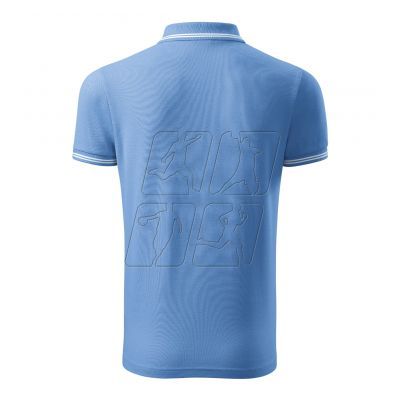 2. Malfini Urban M MLI-21915 blue polo shirt