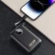 8. Dudao K14+ Powerbank 20000mAh 22.5W USB-C / USB-A / Built-in Lightning and USB-C Cables - Black