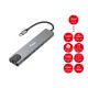 6. USB Equip 133497 USB Type-C Adapter Black, Gray