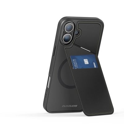 4. Dux Ducis Rafi II Mag Case with MagSafe for iPhone 16 - Black