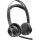 9. POLY Voyager Focus 2 Microsoft Teams Certified USB-CC Headset + USB-C/A Adapter