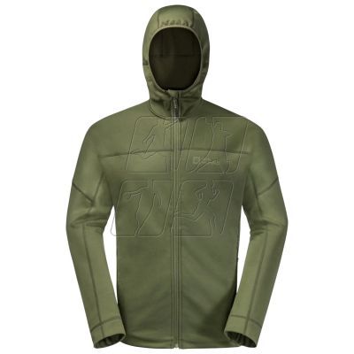 2. Jack Wolfskin Hirschberg Hooded FZ M sweatshirt 1710881-4129