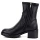 8. Women's black high-heeled ankle boots Potocki SZ12835