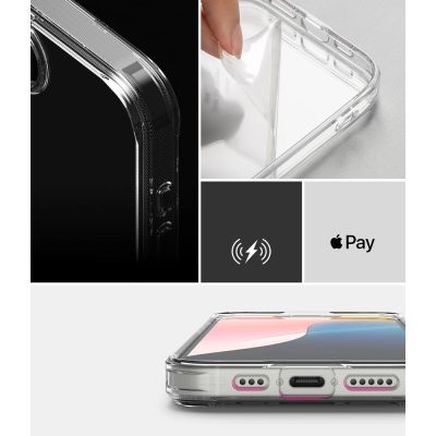 5. Ringke Fusion Case for iPhone 16e / 17e - Transparent