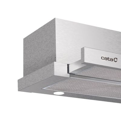 3. CATA Hood | EXTENSION 600 | Telescopic | Energy efficiency class C | Width 60 cm | 390 m3/h | Mechanical | ECO DISPLAY | Stainless steel