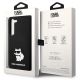 8. Karl Lagerfeld Silicone Choupette Case for Samsung Galaxy S23 - Black