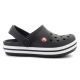 6. CROCS CROCBAND KIDS CLOG BLACK 207006-001