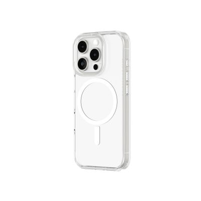 3. AmazingThing Minimal Mag Case with Magnetic Ring for iPhone 16 Pro Max - Transparent