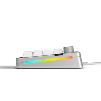 3. Glorious Gaming GLO-KB-GMMK3-PRO-65-PB-FOX-W-SIL-US keyboard