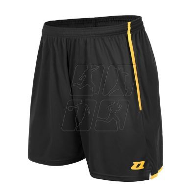 Zina Crudo Jr match shorts DC26-78913 black-yellow