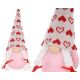 6. GNOME 20CM VALENTINE'S DAY DECORATION GIRL PINK