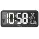 10. GREENBLUE LCD WALL CLOCK WITH TEMPERATURE SENSOR GB214