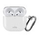6. Puro 0.3 Nude Case for AirPods 4 - Transparent